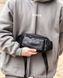 Чорна чоловіча бананка з натуральної гладкої шкіри Melnik Bags 200620 &mdash; поясна сумка 200620 фото 6