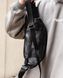 Чорна чоловіча бананка з натуральної гладкої шкіри Melnik Bags 200620 &mdash; поясна сумка 200620 фото 9