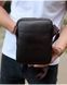 Сумка через плечо мужская кожаная Melnik Bags АР60-4567 Коричневая 22х17х4.5 см барсетка АР60-4567 фото 2