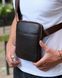 Сумка через плечо мужская кожаная Melnik Bags АР60-4567 Коричневая 22х17х4.5 см барсетка АР60-4567 фото 7