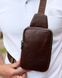 Стильна чоловіча барсетка слінг Melnik Bags АЕ45-6799 з натуральної шкіри
