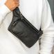 Коричневая мужская сумка-бананка из натуральной кожи Crazy Horse Melnik Bags 180394 &mdash; поясная сумка 180394 фото 4