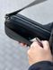 Черная мужская сумка кросс-боди бананка из натуральной кожи Melnik Bags 211196 &mdash; поясная сумка 211196 фото 4