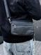 Черная мужская сумка кросс-боди бананка из натуральной кожи Melnik Bags 211196 &mdash; поясная сумка 211196 фото 5