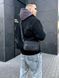 Черная мужская сумка кросс-боди бананка из натуральной кожи Melnik Bags 211196 &mdash; поясная сумка 211196 фото 6