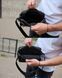 Сумка через плечо мужская кожаная Melnik Bags АЕ15-8765 Черная 23х16х8 см барсетка на два отделения АЕ15-8765 фото 4